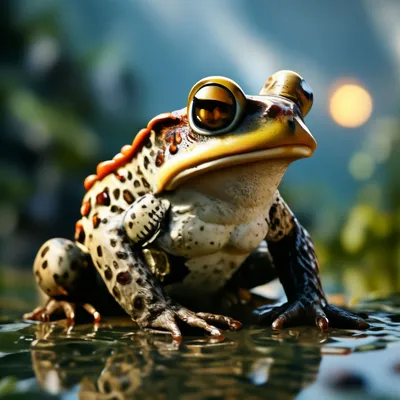 Медицинская зоология - Зеленая жаба