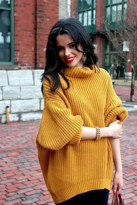 Свитер оверсайз (89 фото): с чем носить объемный свитер, свободный и  большой, модные модели | Женские свитера, Свитер, Наряды