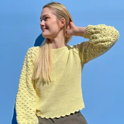 Mustard Yellow Sweater - Chenille Knit Sweater - Pullover Sweater - Lulus