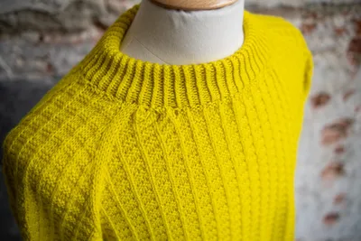 TEXTURED COTTON SWEATER - Yellow | ZARA United States