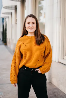 Mustard Yellow Sweater – Emily Irene