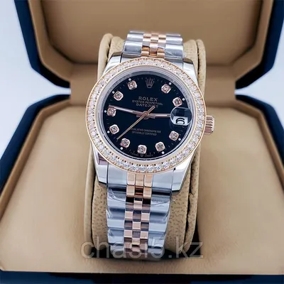 LADIES ROLEX DIAMOND DATEJUST 18K WHITE GOLD STAINLESS STEEL SILVER DIAL  WATCH | eBay