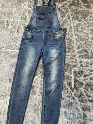 Модный джинсовый комбинезон с V-образным вырезом, женские боди на шнуровке  с высокой талией и коротким рукавом, летние повседневные свободные женские  джинсовые комбинезоны | AliExpress