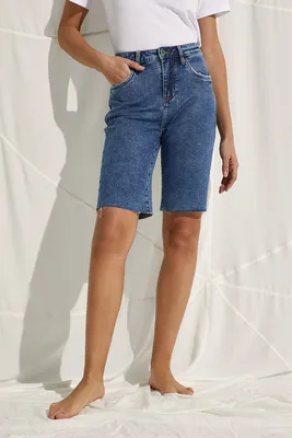 Шорты джинсовые женские, цвет Голубой, артикул: FSC15021_583308. Купить в  интернет-магазине FINN FLARE