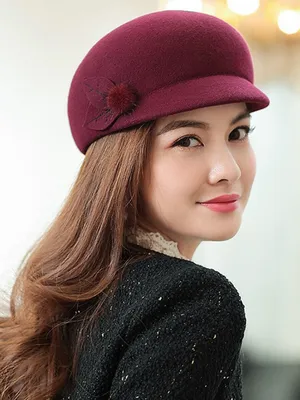 Шляпа женская фетровая — цена 300 грн в каталоге Шляпы ✓ Купить женские  вещи по доступной цене на Шафе | Украина #128743017