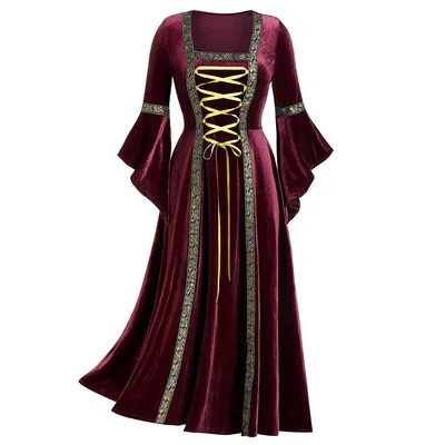 Women's Renaissance Costumes Dresses Gowns Medieval Velvet ALL Sizes Colors  NEW | eBay