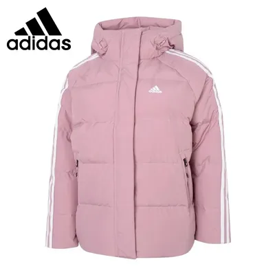 Оригинальное новое поступление, Женская куртка Adidas W 3ST с капюшоном,  спортивная одежда | AliExpress