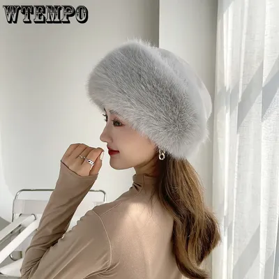 Женские меховые шапки — купить зимнюю шапку, головные уборы из меха в  Нижнем Новгороде
