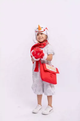 Карнавальный костюм Снеговик Гоша размер 110-56 — купить по выгодной цене в  интернет-магазине Колорлон
