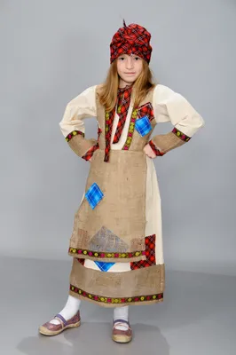Детский карнавальный костюм Баба Яга. Купить по выгодной цене в  интернет-магазине Tops.com.ua