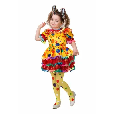 Купить карнавальный костюм «Хлопушка», сатин, платье, ободок, р. 32, рост  128 см, цены на Мегамаркет | Артикул: 100041944733