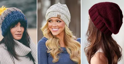 Женские шапки для круглого лица фотографии