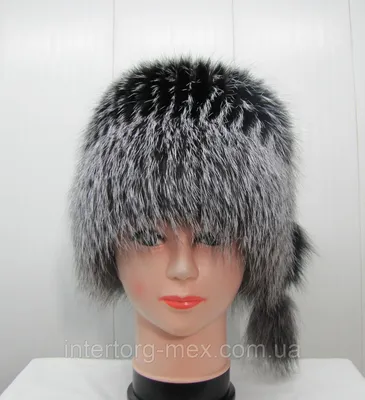 Женские зимние шапки из чернобурки, купить недорого в Москве - DianaFurs