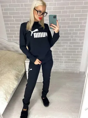 Спортивный костюм Loungewear Women's Tracksuit | Цвет: Бежевый | Spray  Green | Puma | Арт: 845855_42