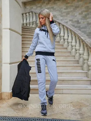 Спортивный костюм Puma Loungewear Suit FL | Цвет:черный | купить в  интернет-магазине MEGASPORT: цена, фото | Код товара: 148141