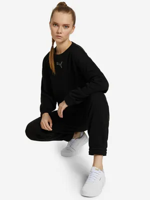 Костюм женский Puma Classic Hooded Tracksuit FL cl черный 62263744 купить в  Киеве в интернет-магазине Sport City: цена, отзывы и фото