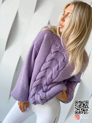 Женские свитера ручной вязки фото