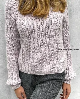 Cвитер GENEVA спицами | Женские свитера, Вязание крючком узоры для свитера,  Вязаные свитера