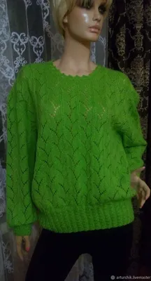 Женский свитер спицами Fern (Bregne) - Вяжи.ру
