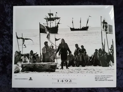1492 Покорение рая, оригинальная фотография из фильма №1 — Жерар Депардье — 8 x 10 | eBay