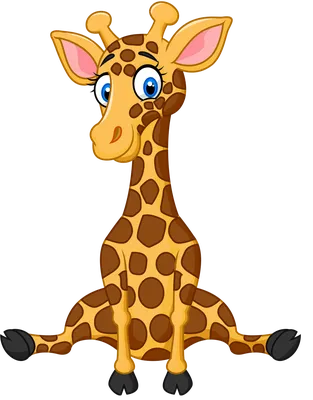 Жираф рисунок фото