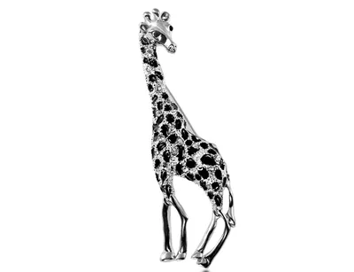 Брошка Жираф купить в интернет магазине в Москве