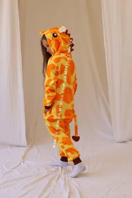 Пижама кигуруми Жираф Кигуруми Жирафа для детей на мальчика и девочку  (1042) (ID#1484466111), цена: 749 ₴, купить на Prom.ua