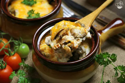 Жульен с курицей и грибами - пошаговый рецепт с фото на Готовим дома