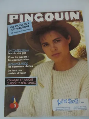 PINGOUIN : KNITTING MAGAZINE #72 : FOR MEN : 44 Models for All Seasons :  (Pingouin Nr. 72) by Pingouin Magazine Editorial Staff - 1992