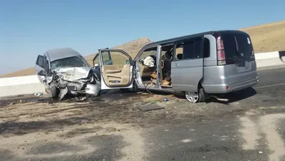 Жуткое ДТП в Баткене, погибли два человека — фото с места аварии -  13.09.2021, Sputnik Кыргызстан