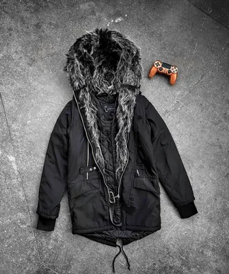 ᐉ Куртка - парка зимняя с натуральным мехом 10648 от ТМ Елена Покалицына  модель 10648