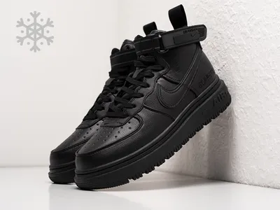 Купить зимние кеды Nike Air Force 1 07 LV8 Utility черного цвета в  Санкт-Петербурге