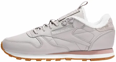 Зимние Кроссовки Reebok Classic Leather Mid с мехом синие (id 99231838),  купить в Казахстане, цена на Satu.kz