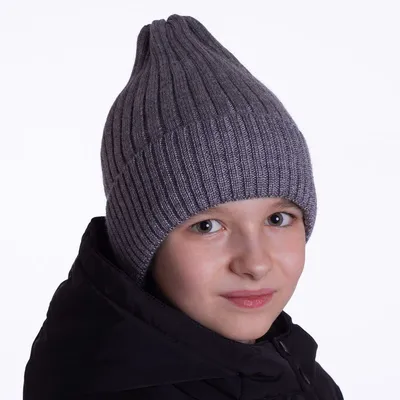 Польские зимние шапки для детей Барбарас WV 90/MC серого цвета купить в  интернет-магазине Теремок