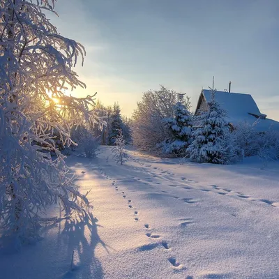 Красота русской зимы - 33 фото
