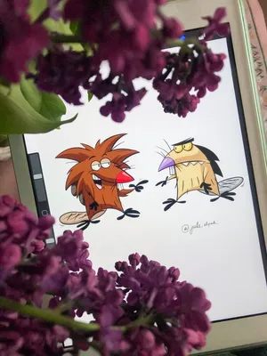 Злюки бобры Angry Beavers | Cards, Art, Photo and video