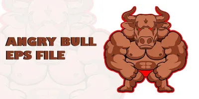 Angry Bull Digital Art by Mindscape Arts - Pixels