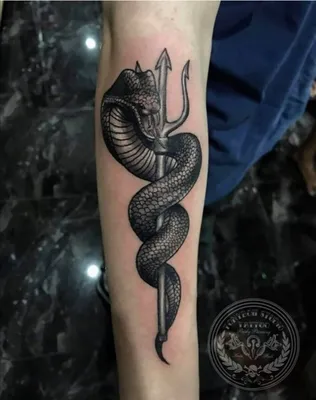 Angel Tattoo Долговременные тату змея, проявляющаяся