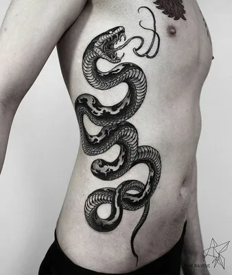 Значение татуировки со змеей – информация для женщин и мужчин