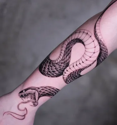 Татуировка змеи | Все о ТАТУ🖤🖇🖤 | Дзен
