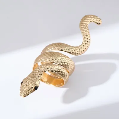 Кольцо \"Змея\" из красного золота с фианитами. Артикул 214301701: цена,  отзывы, фото – купить в интернет-магазине AURUM