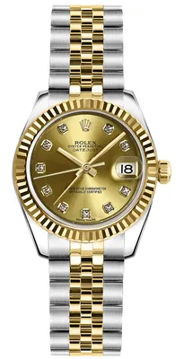 Rolex Datejust 26mm Steel and Yellow Gold 179173 купить в Москве, цены на  швейцарские часы в Центральном Часовом Ломбарде