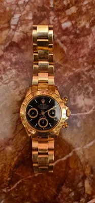 Продам золотые часы Rolex Daytona, 750 проба на браслете.: 548 000 грн. -  Наручні годинники Олексіївка на Olx