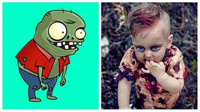 Zombies in Real Life | All Characters Plants vs. Zombies. - YouTube