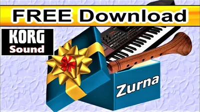 Zurna KMg~звук зурна в подарок~скачать для KORG Pa series: Zurna sound  Download for FREE - YouTube