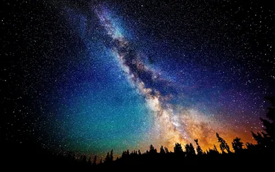 Картинка Красивое звездное небо » Звездное небо картинки скачать бесплатно  - Картинки 24 » Картинки 24 - скачать картинки бесплатно