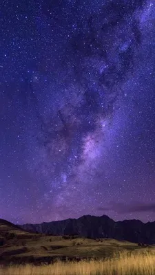 Звездное Небо Млечный Путь Обои - [1080x1920] | Изображения неба, Вселенная  искусство, Галактики