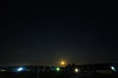 Первые фото звездного неба | Пикабу